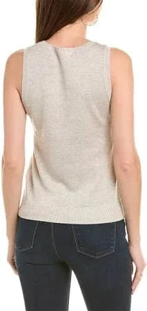 splendid carmella sweater vest-in oat heather