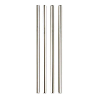 Stainless Steel Drink Straws set of 4