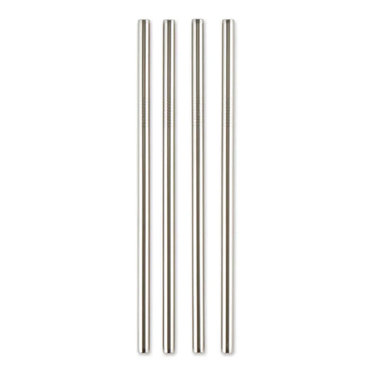 Stainless Steel Drink Straws set of 4
