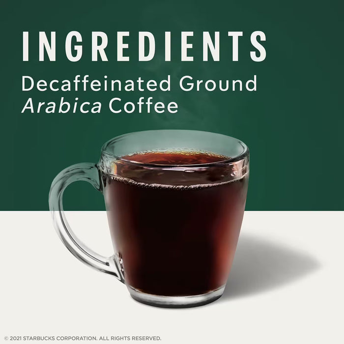 Starbucks Decaf House Blend Medium Roast K-Cup Coffee Pods, 72 ct.