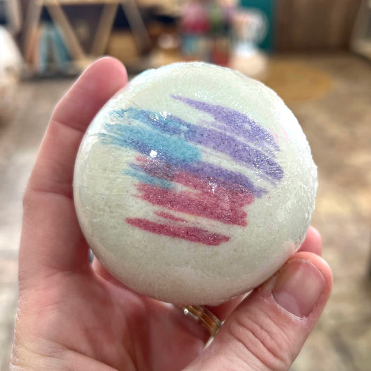 starry wishes butter bath bombs