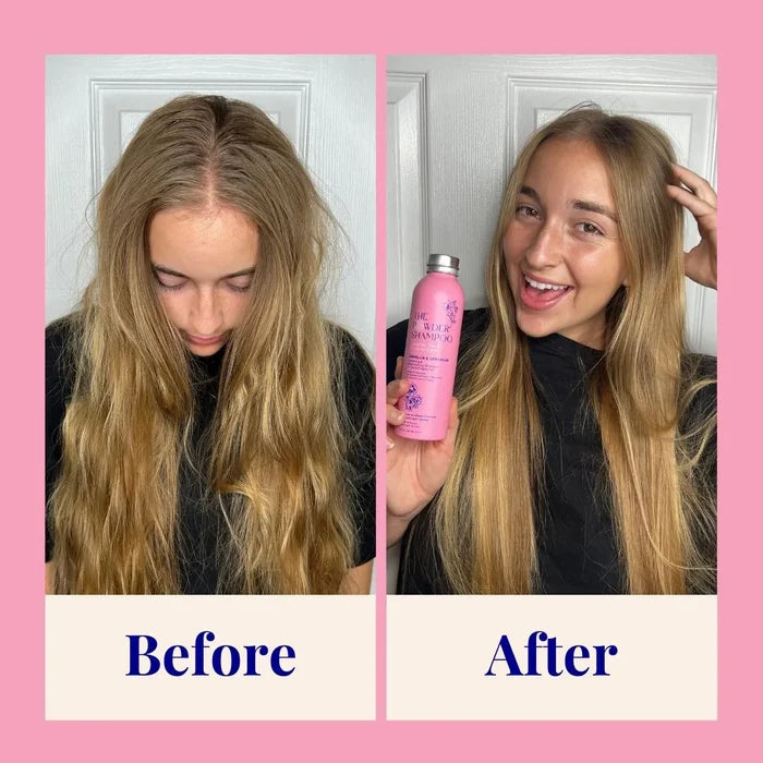 Starter Kit (140x Washes) - Hydrating Powder Shampoo For Dry & Fragile Hair