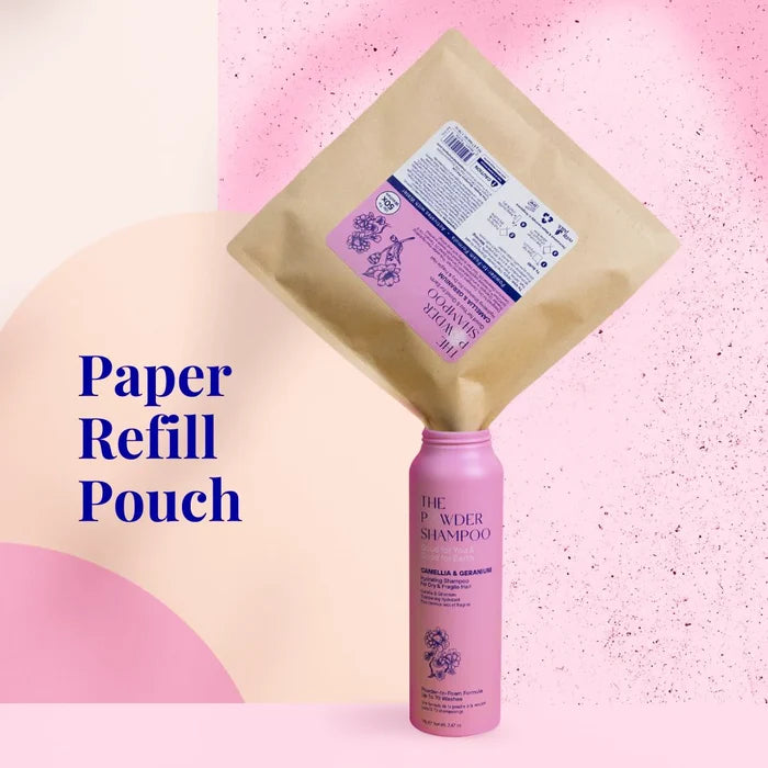 Starter Kit (140x Washes) - Hydrating Powder Shampoo For Dry & Fragile Hair