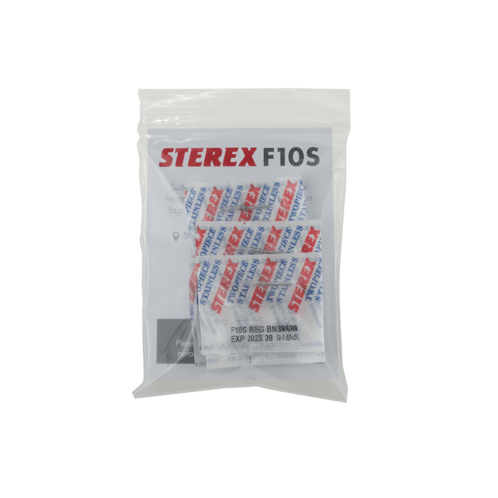 Sterex Electrolysis Needle - 2 Piece Regular - Stainless Steel - 10 Pieces