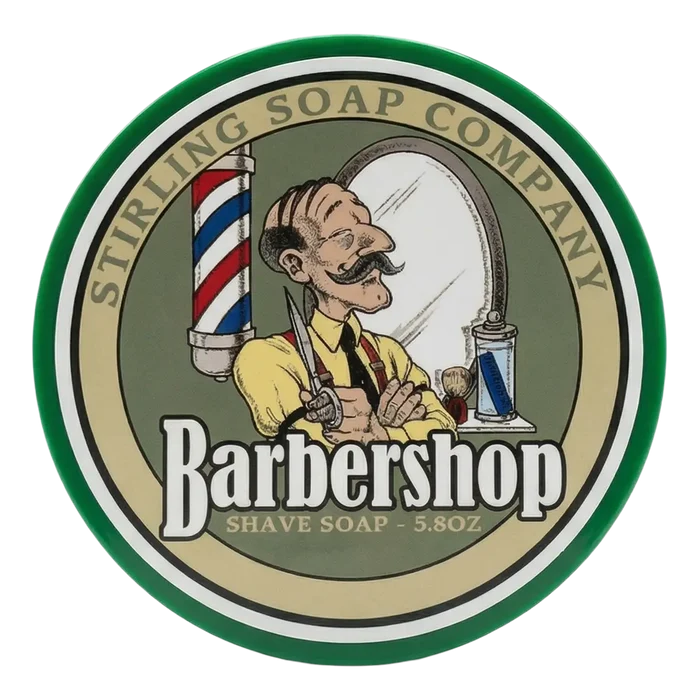 Stirling Soap Co. barbersåpe i skål