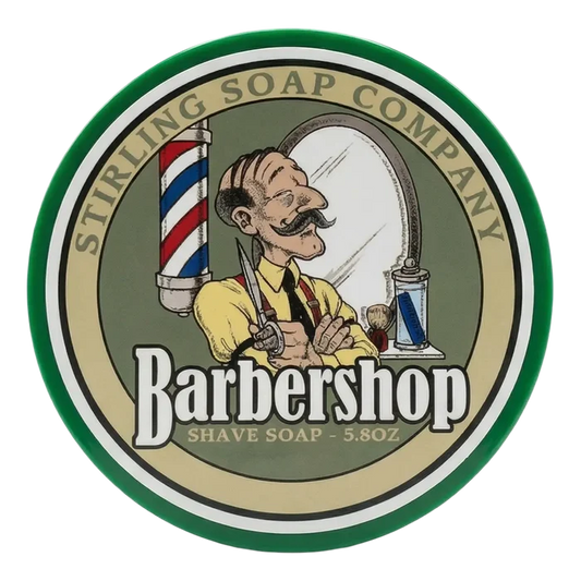 Stirling Soap Co. barbersåpe i skål