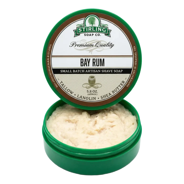 Stirling Soap Co. barbersåpe i skål