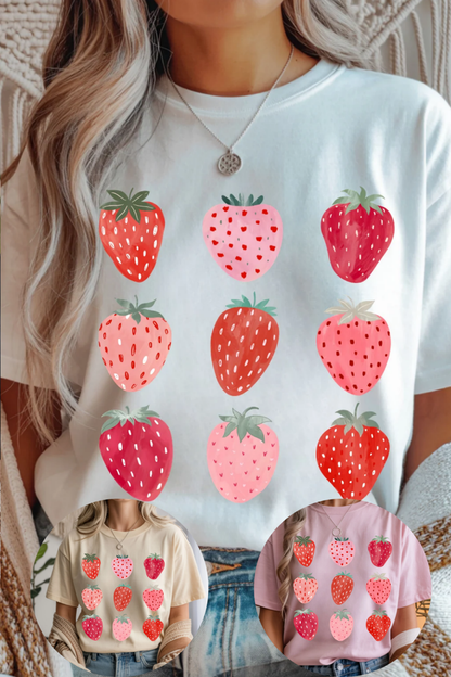Strawberries Graphic Tee