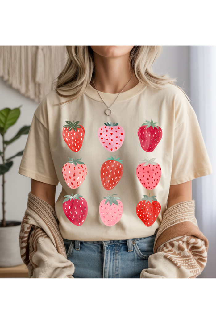 Strawberries Graphic Tee