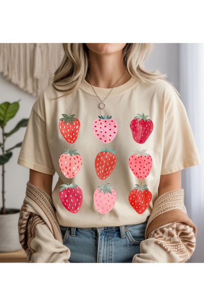 Strawberries Graphic Tee