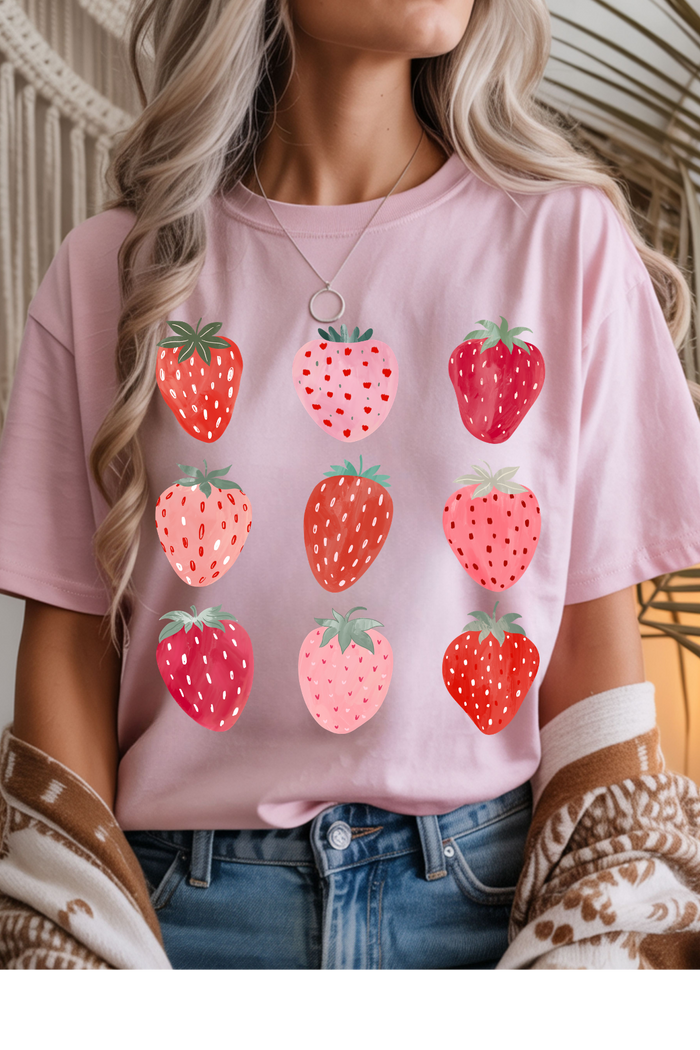 Strawberries Graphic Tee