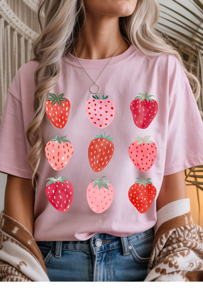 Strawberries Graphic Tee