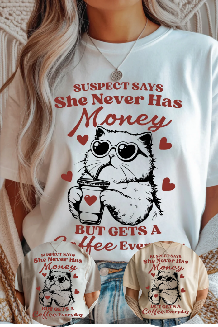 Suspect Says Graphic Tee