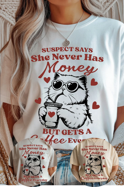 Suspect Says Graphic Tee