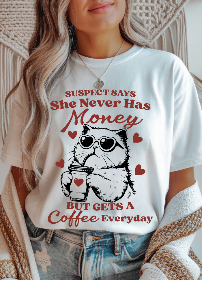 Suspect Says Graphic Tee