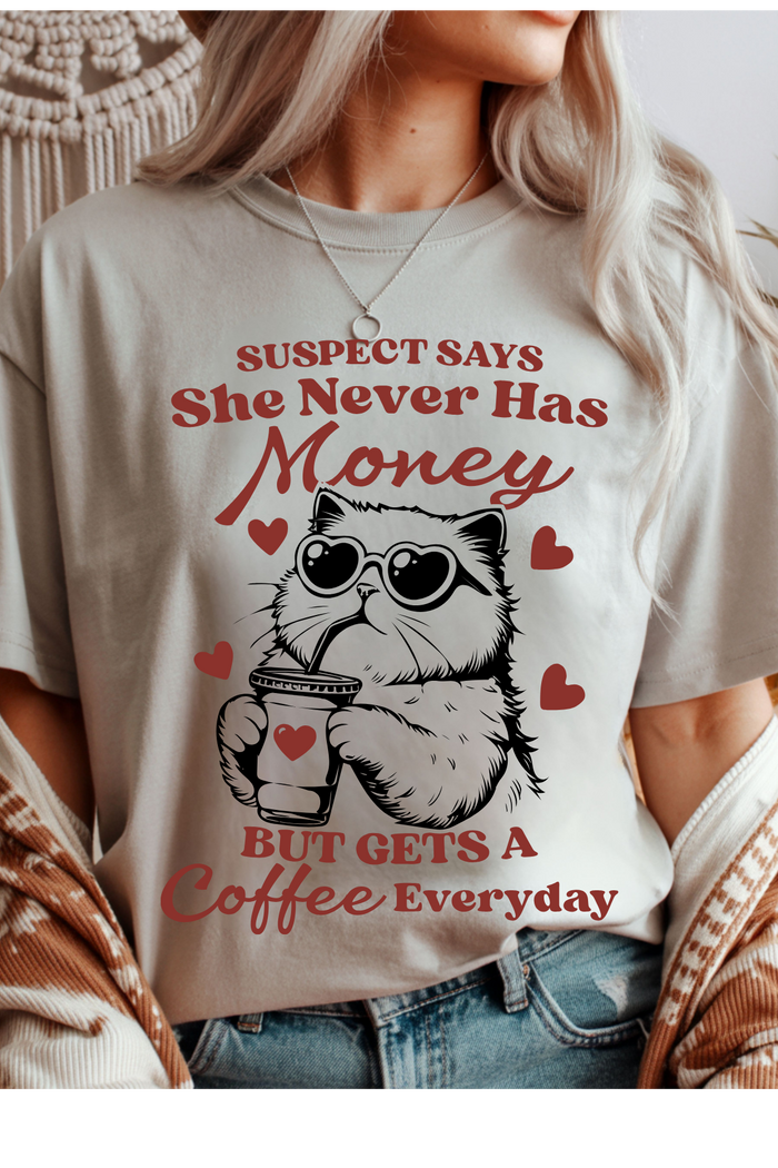 Suspect Says Graphic Tee