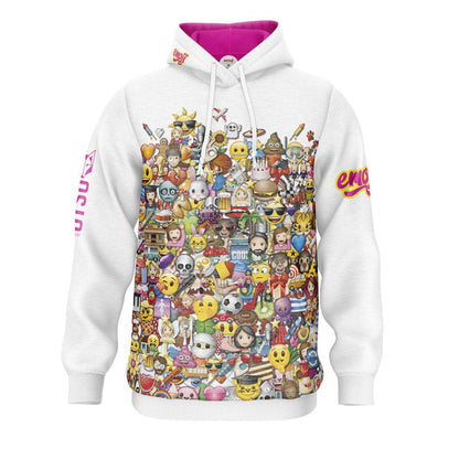 Sweat à capuche - Emoji Big Wave