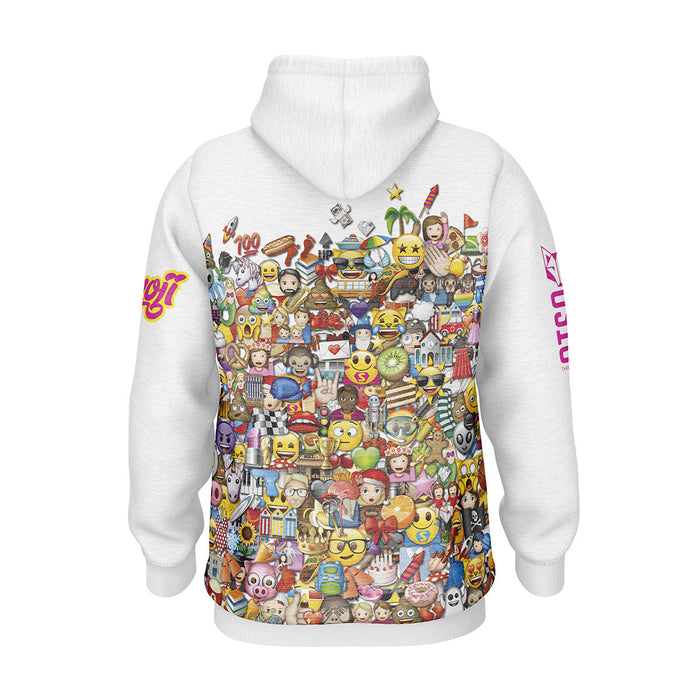 Sweat à capuche - Emoji Big Wave