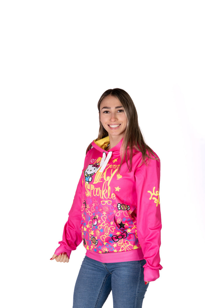 Sweat à capuche - Hello Kitty Sparkle