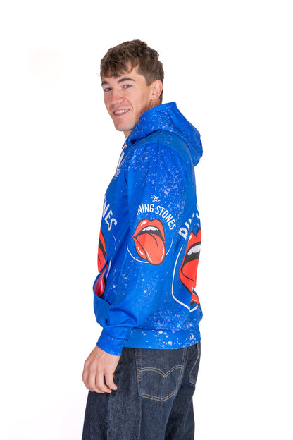 Sweat à capuche - Running Stones Blue