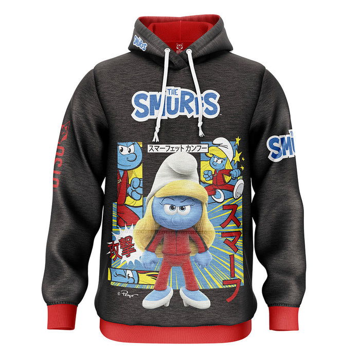 Sweat à capuche - Smurfs Manga Black (Outlet)