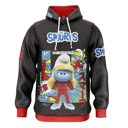 Sweat à capuche - Smurfs Manga Black (Outlet)