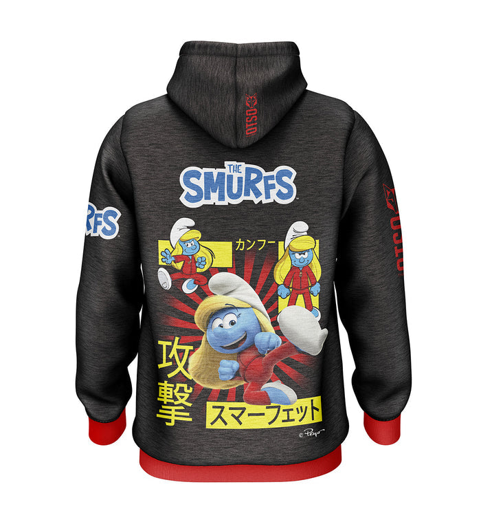 Sweat à capuche - Smurfs Manga Black (Outlet)