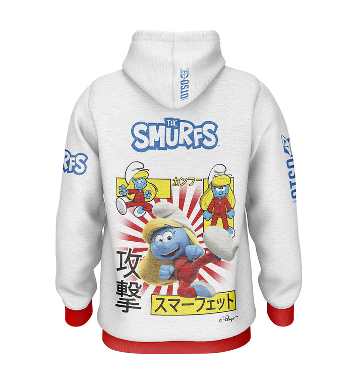 Sweat à capuche - Smurfs Manga White (Outlet)