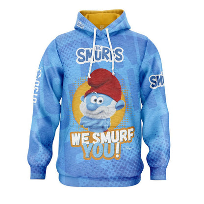 Sweat à capuche - Smurfs We Smurf You!