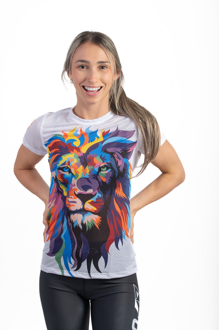 T-shirt Femme manches courtes - Be A Lion
