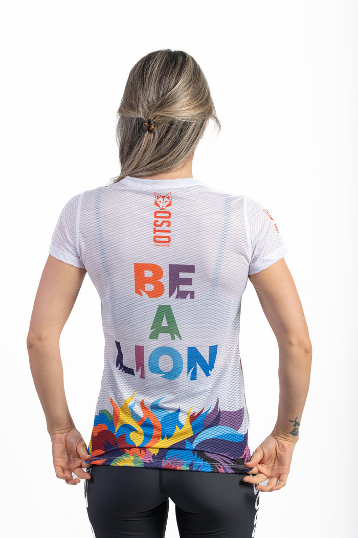 T-shirt Femme manches courtes - Be A Lion