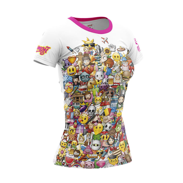 T-shirt Femme manches courtes - Emoji Big Wave