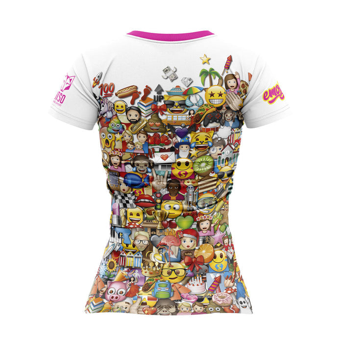 T-shirt Femme manches courtes - Emoji Big Wave