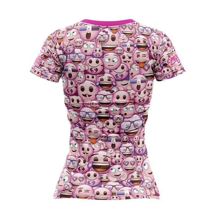 T-shirt Femme manches courtes - Emoji Classic Pink