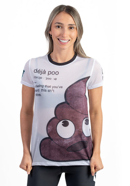 T-shirt Femme manches courtes - Emoji Déjà Poo