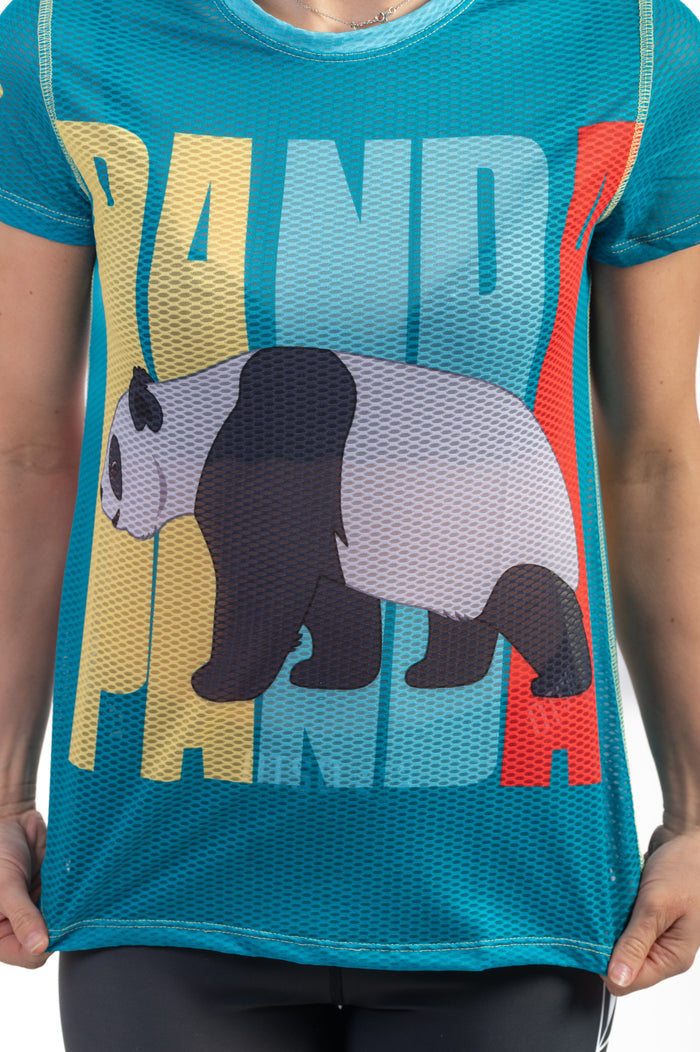 T-shirt Femme manches courtes - Emoji Panda