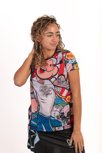 T-shirt Femme manches courtes - Popeye Art Show