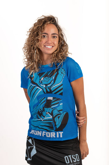 T-shirt Femme manches courtes - Popeye Run For It