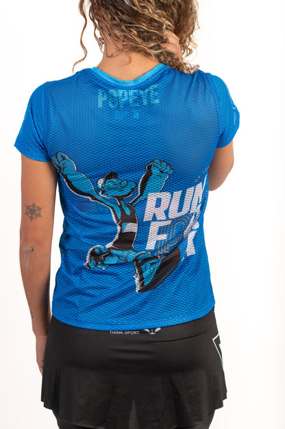T-shirt Femme manches courtes - Popeye Run For It