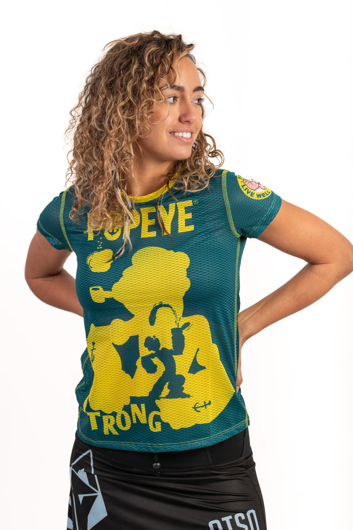 T-shirt Femme manches courtes - Popeye Strong