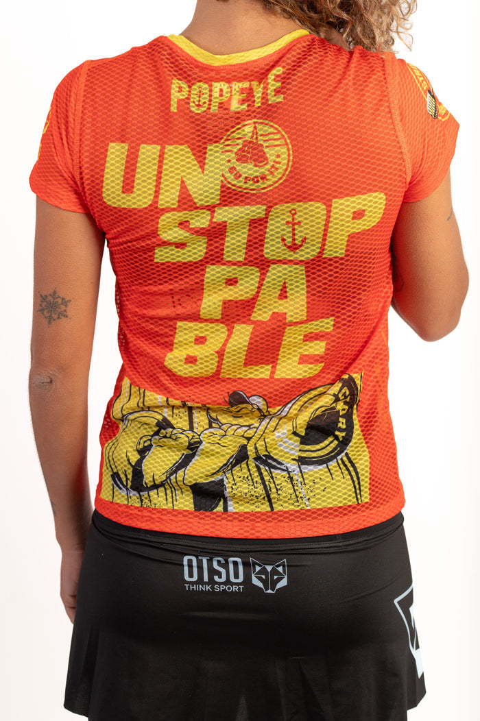 T-shirt Femme manches courtes - Popeye Unstoppable