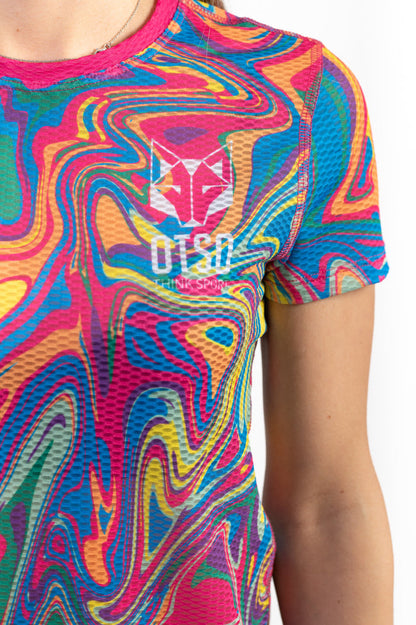 T-shirt Femme manches courtes - Psychedelic