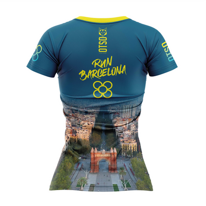 T-shirt Femme manches courtes - Run Barcelona 2024 (Outlet)