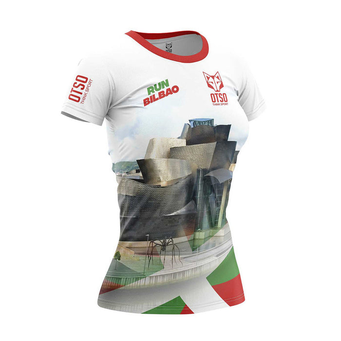 T-shirt Femme manches courtes - Run Bilbao (Outlet)