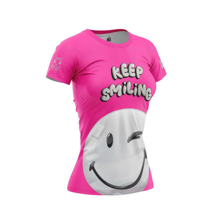 T-shirt Femme manches courtes - SmileyWorld Smiling (Outlet)