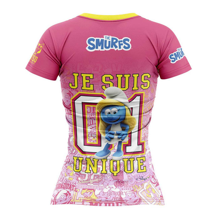 T-shirt Femme manches courtes - Smurfs Hugs
