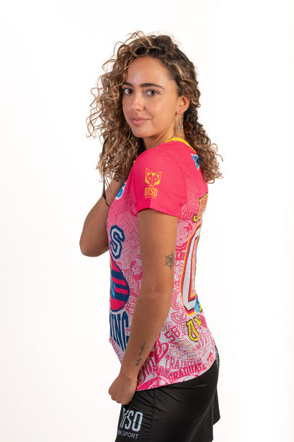 T-shirt Femme manches courtes - Smurfs Hugs