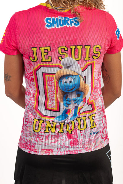 T-shirt Femme manches courtes - Smurfs Hugs