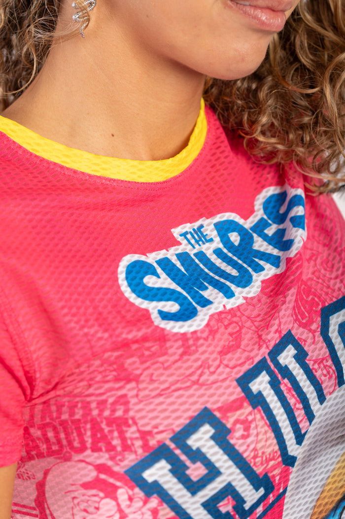 T-shirt Femme manches courtes - Smurfs Hugs