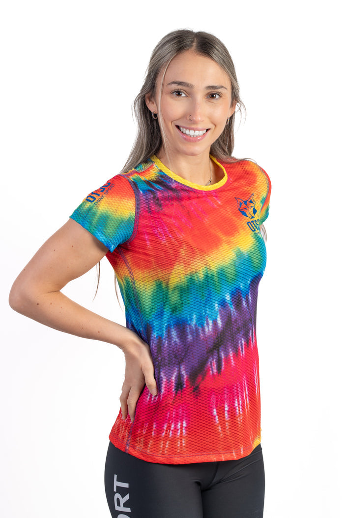 T-shirt Femme manches courtes - Tie Dye